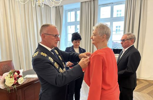Medale dla złotych jubilatów