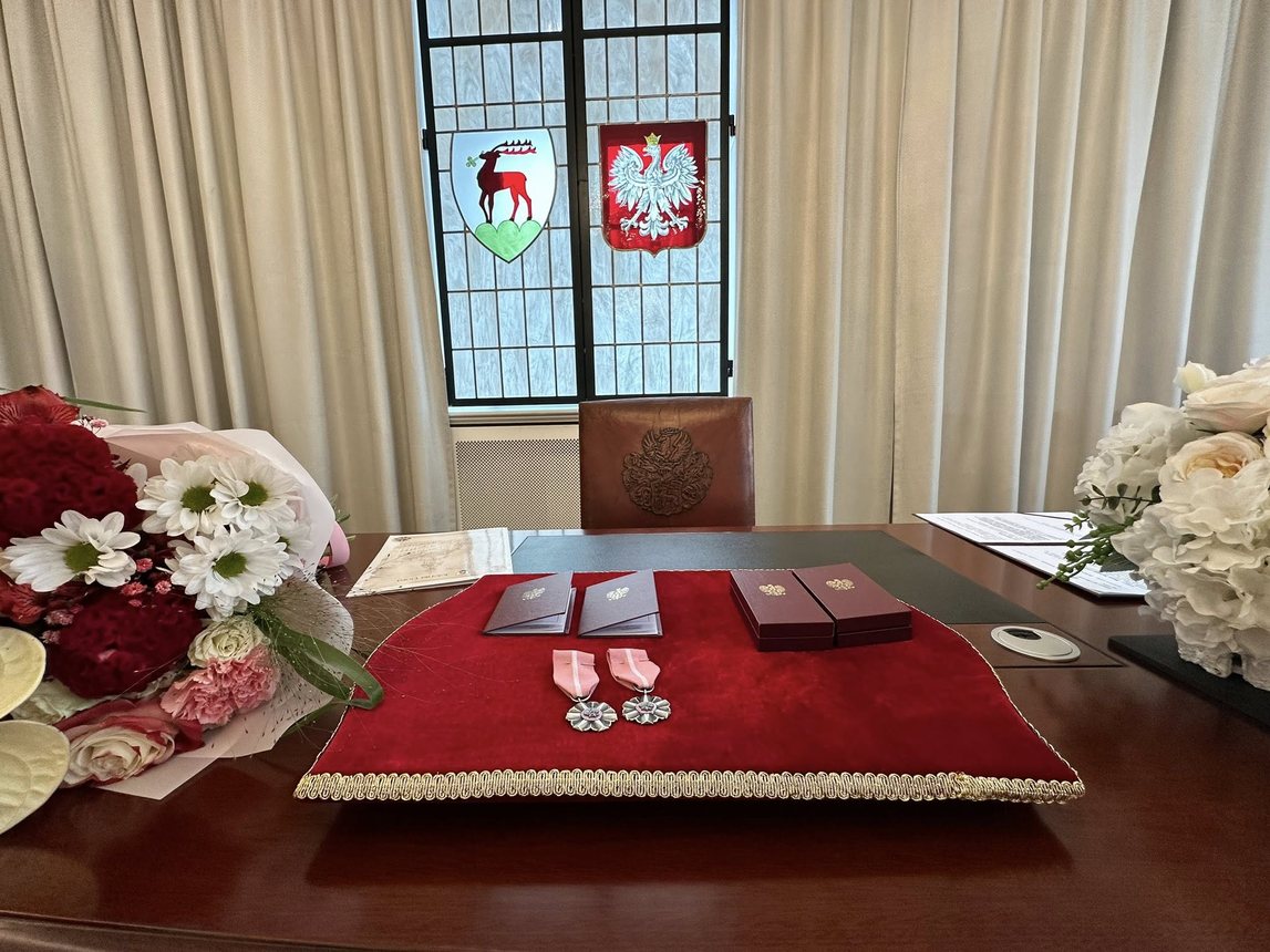 Medale dla złotych jubilatów