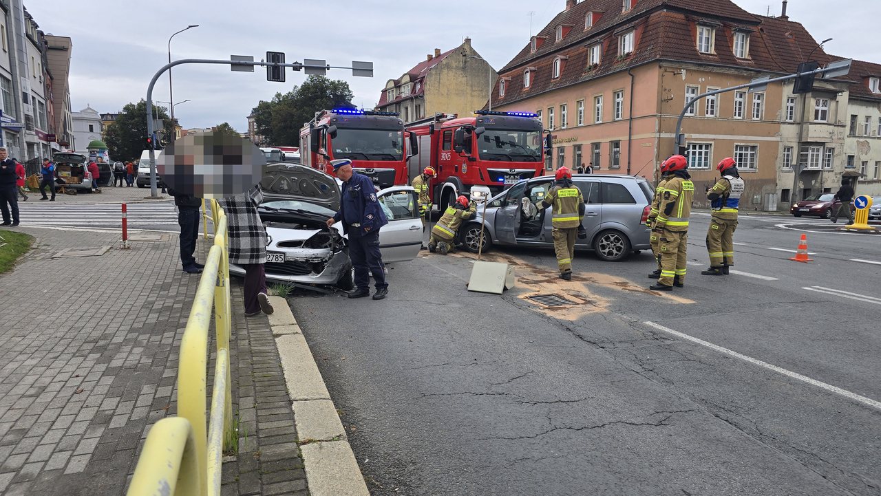 Zderzenie na Sobieskiego