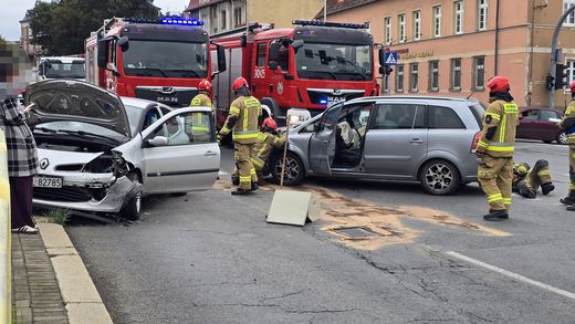 Zderzenie na Sobieskiego