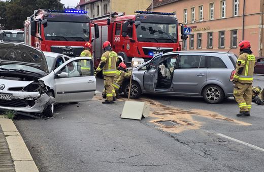 Zderzenie na Sobieskiego