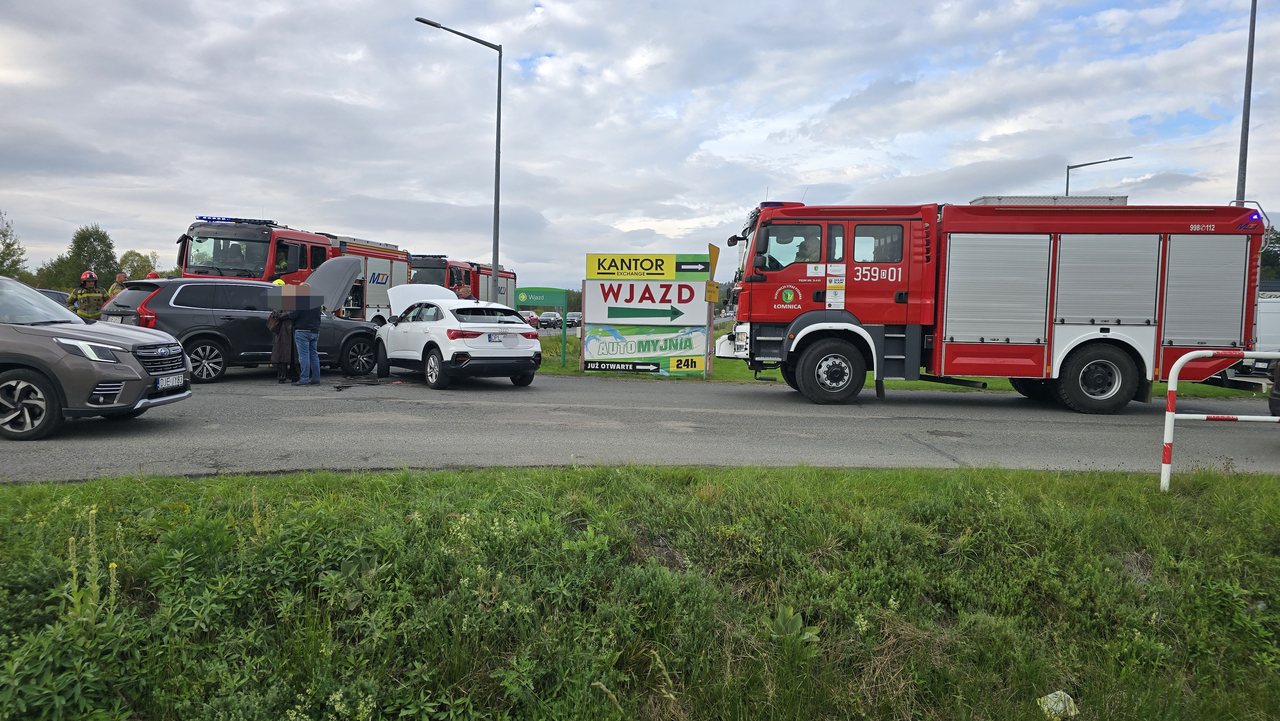 Zderzenie w Łomnicy