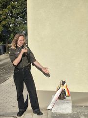 Nowy jelonek stanął przy Domu Harcerza