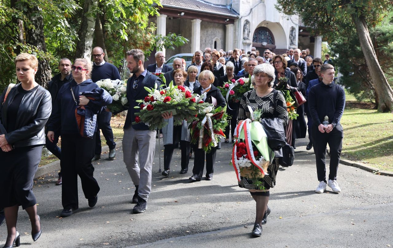 Ostatnie pożegnanie prof. Zbigniewa Domosławskiego