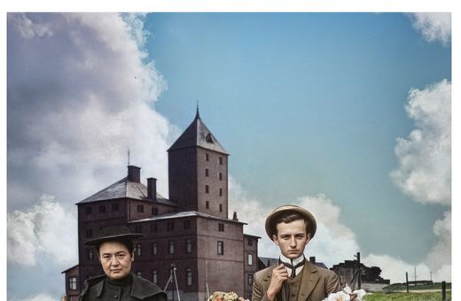 Karkonosze – rok 1905 i zdjęcie ze Śnieżnymi Kotłami w tle