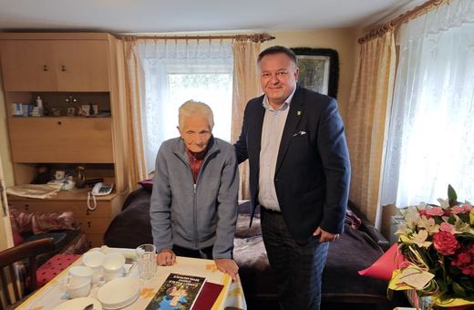 Setne urodziny seniorki z Mysłakowic