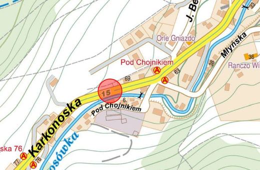 Przebudowa muru na Karkonoskiej