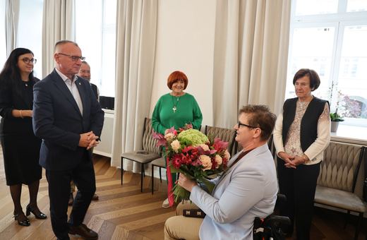 Srebrna Lucynka powitana w ratuszu