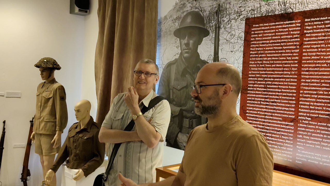 Śladami bitwy o Monte Cassino