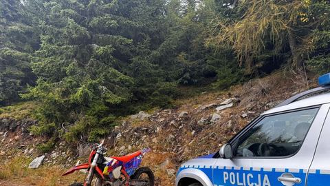 Policja zatrzymała leśnych rajdowców