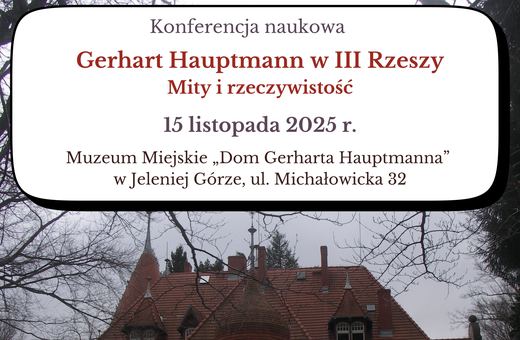 Hauptmann w III Rzeszy – konferencja w Jagniątkowie