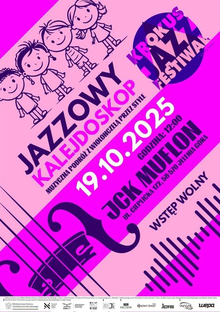 Muzyczny poranek dla dzieci – Jazzowy Kalejdoskop