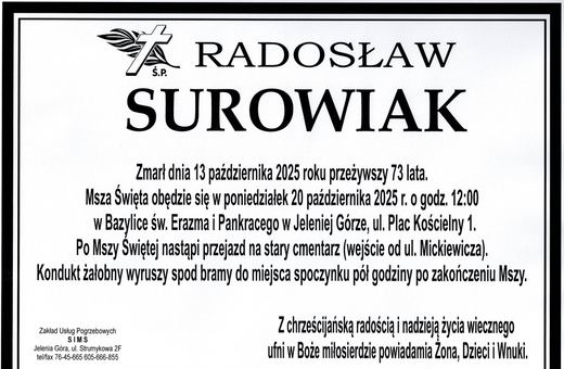 Pogrzeb Radosława Surowiaka