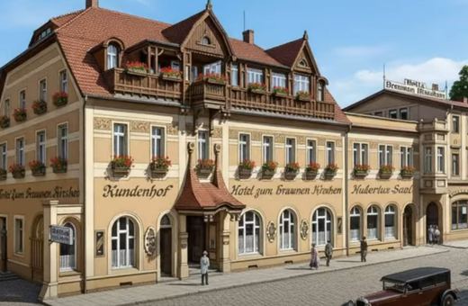 Jelenia Góra 100 lat temu i hotel "Pod Brązowym Jeleniem"