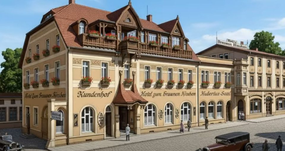 Jelenia Góra 100 lat temu i hotel "Pod Brązowym Jeleniem"
