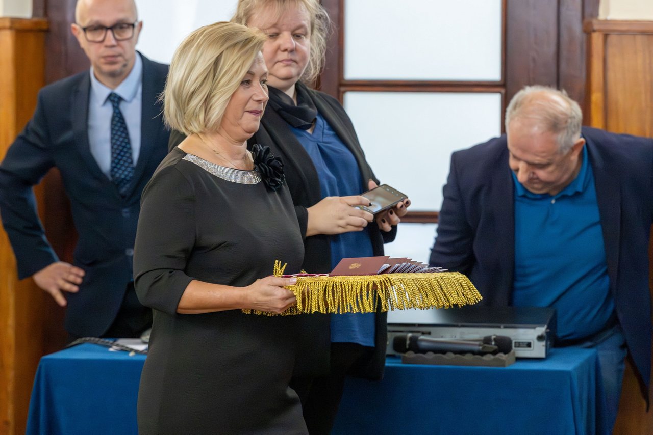 Medale dla nauczycieli