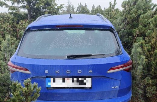 Niewiarygodne – Skoda skradziona w Czechach ukryta wysoko w Karkonoszach!