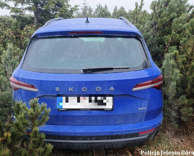 Niewiarygodne – Skoda skradziona w Czechach ukryta wysoko w Karkonoszach!