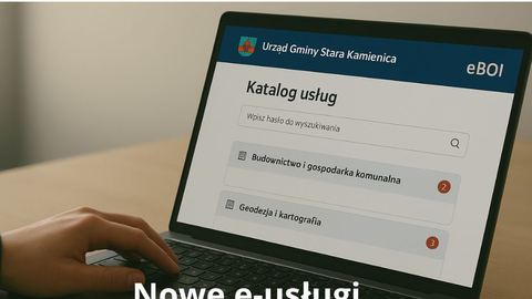 Nowe e–usługi w Gminie Stara Kamienica