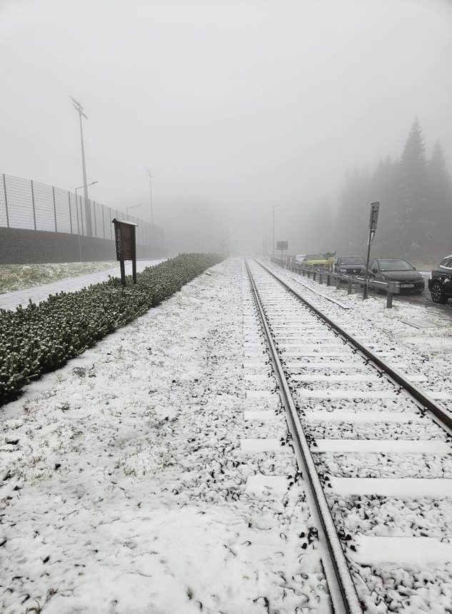 Pierwszy śnieg w Jakuszycach i kolejny w Karkonoszach