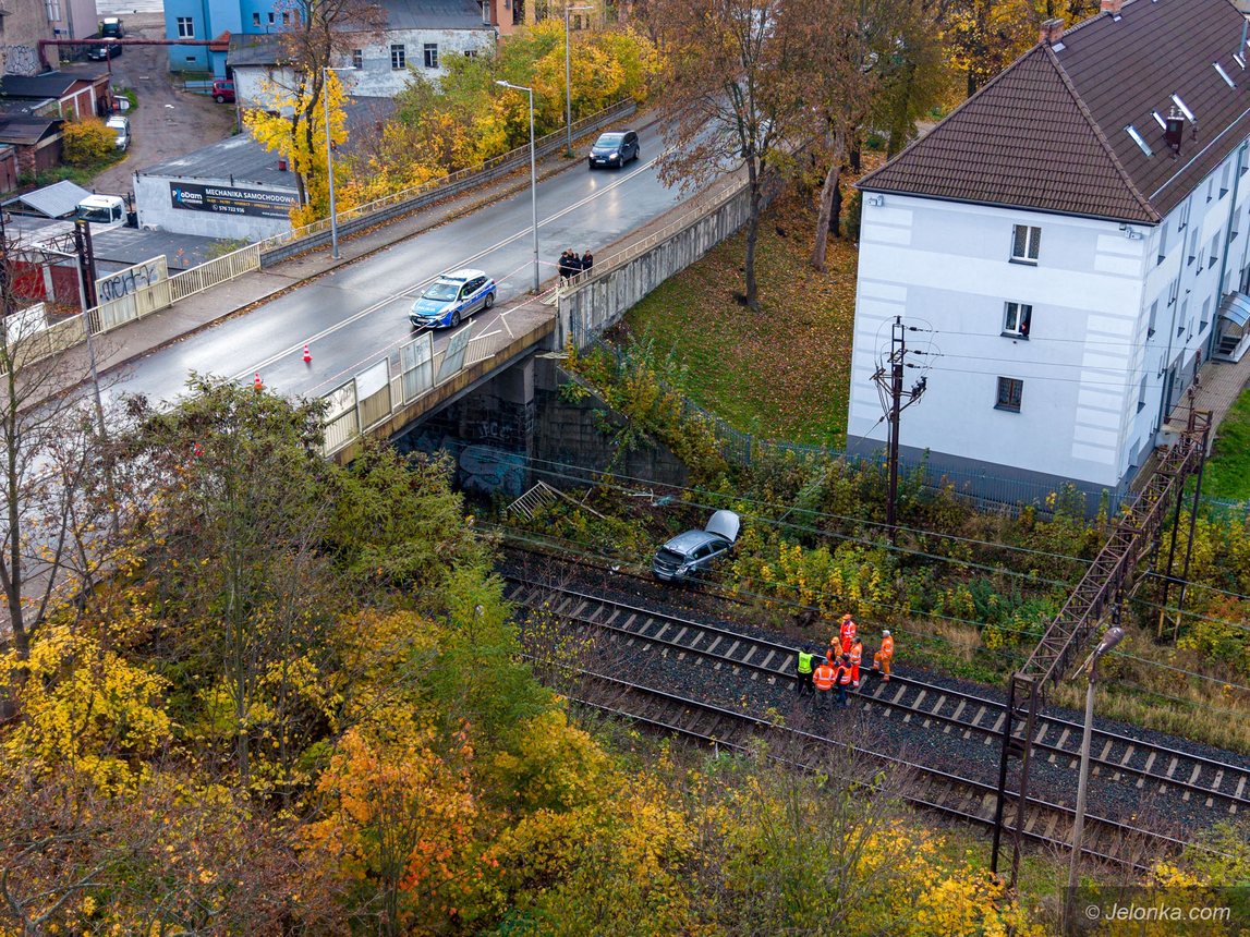 Trzeźwa 18–latka spadła z wiaduktu!