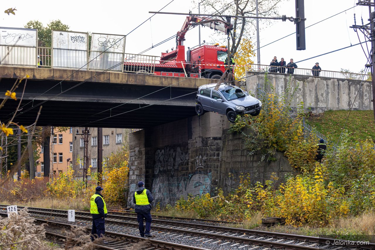Trzeźwa 18–latka spadła z wiaduktu!