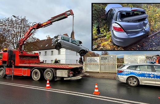 Trzeźwa 18–latka spadła z wiaduktu!
