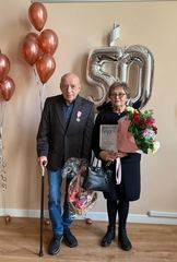 Złote pary z Podgórzyna uhonorowane medalami