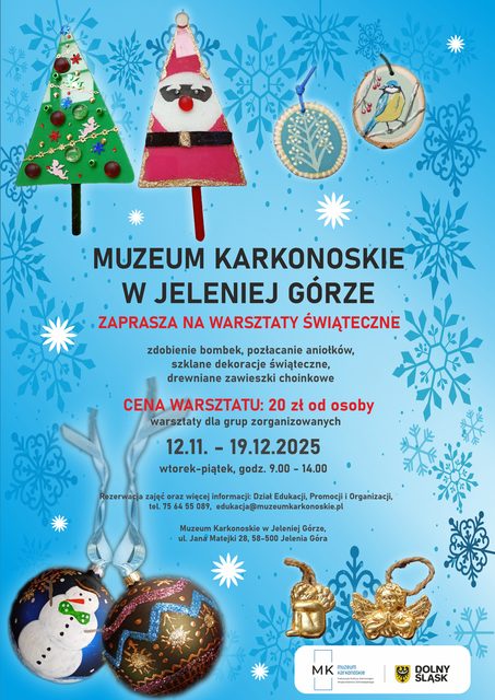 Świąteczne Warsztaty w Muzeum Karkonoskim