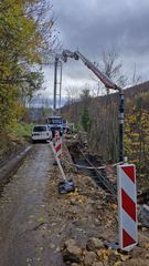 Remont muru oporowego na Karkonoskiej