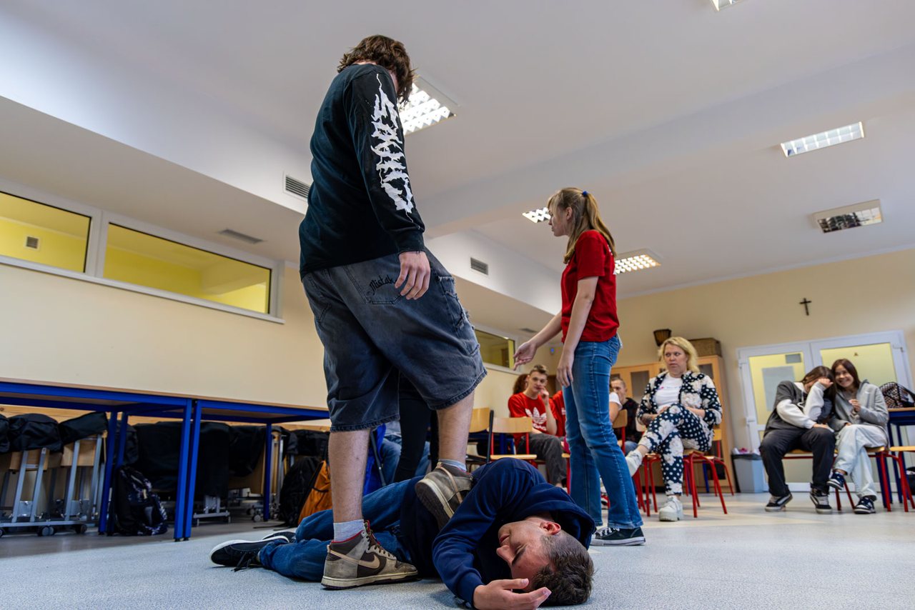 "Relaksujący teatr" w Starej Kamienicy