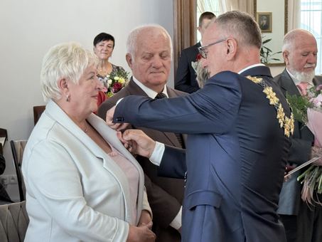 50 lat razem – medale dla jubilatów