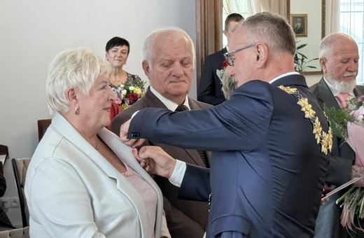 50 lat razem – medale dla jubilatów