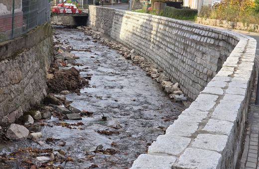 Bezpieczne brzegi Jedlicy w Kowarach