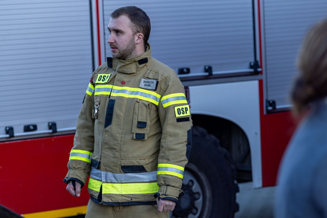 OSP Podgórzyn wita nowy wóz