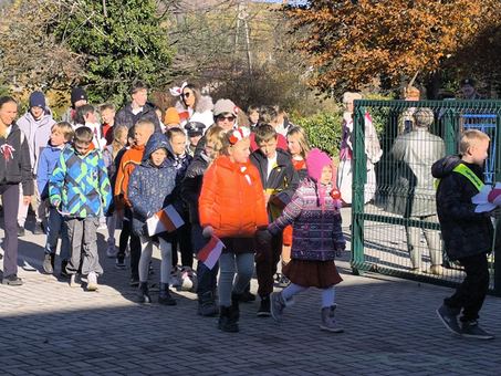 Sosnówka maszerowała dla Niepodległej