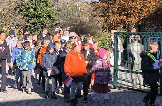 Sosnówka maszerowała dla Niepodległej