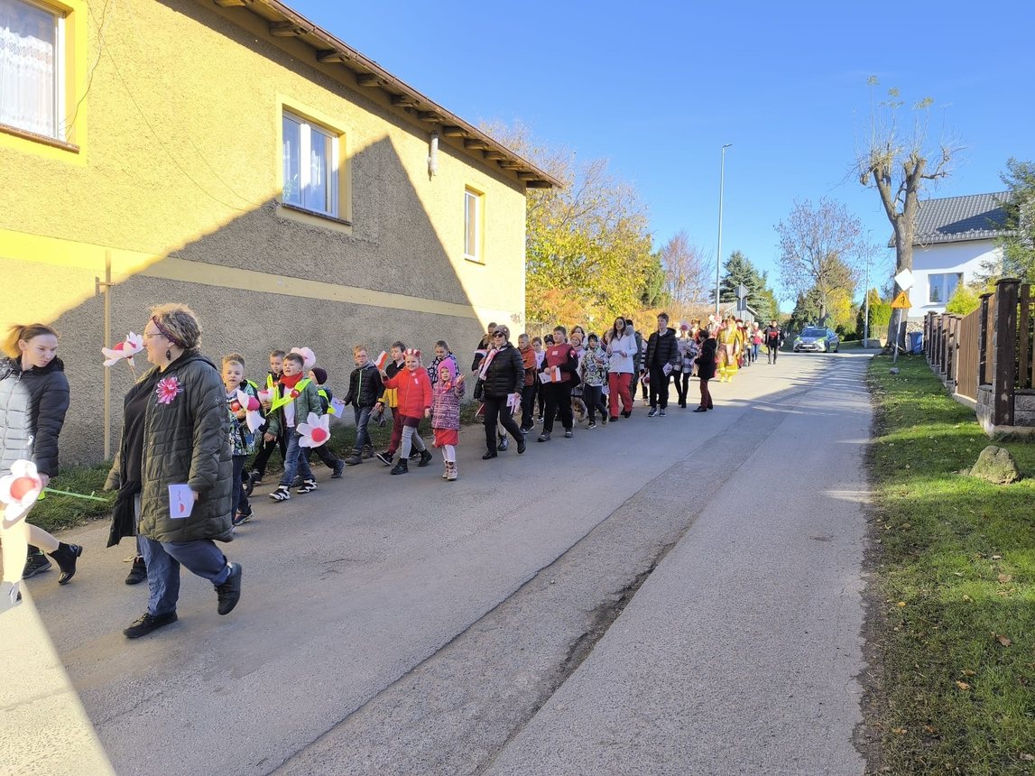 Sosnówka maszerowała dla Niepodległej
