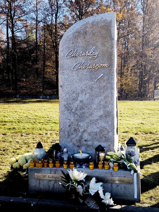 Nowy pomnik w hołdzie chirurgom