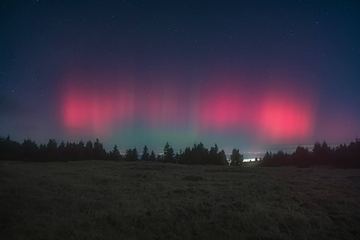 Czerwona zorza znów "atakuje"