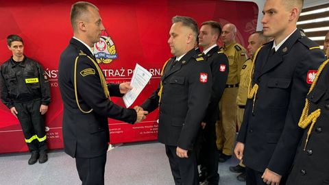 Strażacy awansowani