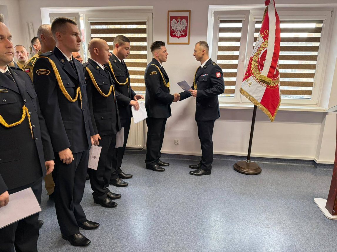 Strażacy awansowani