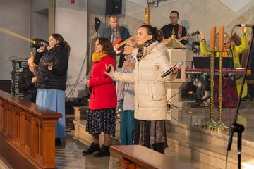 Koncert w kościele w Cieplicach