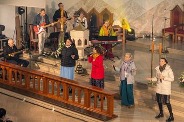 Koncert w kościele w Cieplicach