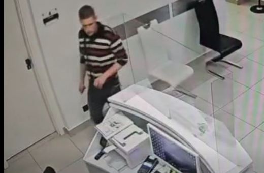 Kamera nagrała złodzieja