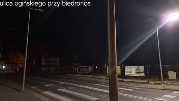 Nie ma lamp na przejściach dla pieszych