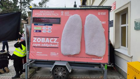 Na Dolnym Śląsku rozpoczęła się akcja Antysmogowe Mobilne Płuca