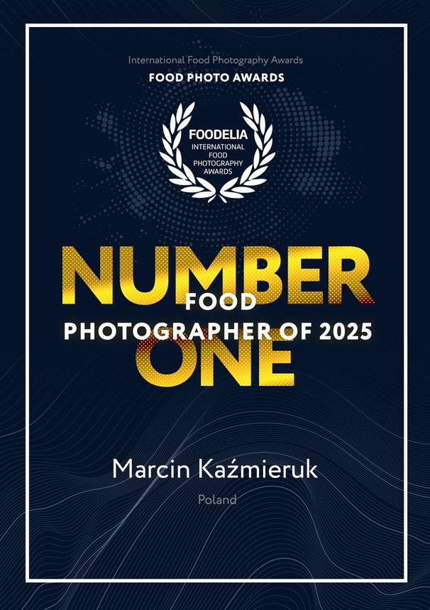 Marcin Kaźmieruk mistrzem świata w fotografii kulinarnej!