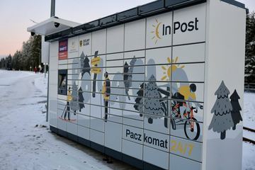 Dla wielu to absurd... Paczkomat już nawet na Polanie Jakuszyckiej