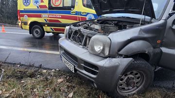 Suzuki wjechał wprost pod Passata